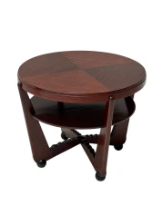 1920s Art Deco Coffee Table by Max Coini in American Walnut